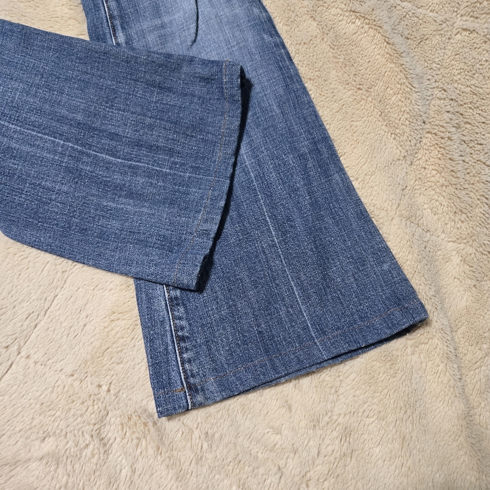 Citizens of Humanity Ingrid #200 Stretch Low Waist Flare Jeans Size 28 - Picture 4 of 16